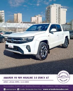AMAROK V6 4X4 HIGHLINE 3.0 258cv AT – 2024