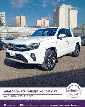 AMAROK V6 4X4 HIGHLINE 3.0 258cv AT – 2024
