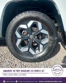 AMAROK V6 4X4 HIGHLINE 3.0 258cv AT – 2024 lleno