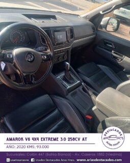 AMAROK V6 4X4 EXTREME 3.0 258cv AT – 2020 lleno