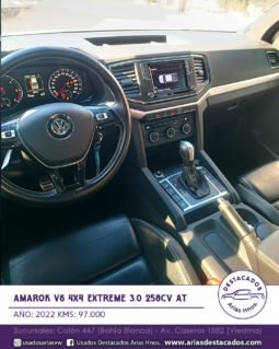 AMAROK V6 4X4 EXTREME 3.0 258cv AT – 2022 lleno