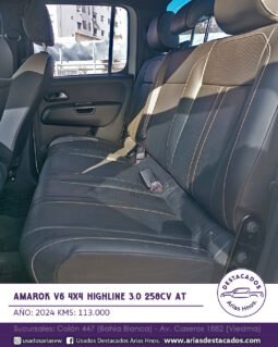 AMAROK V6 4X4 HIGHLINE 3.0 258cv AT – 2024 lleno