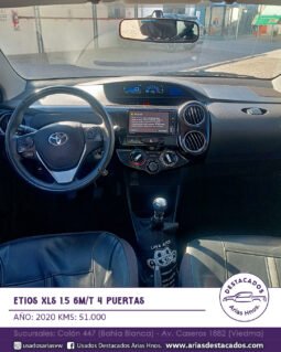 ETIOS XLS 1.5 6MT 4 PUERTAS lleno