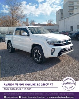 AMAROK V6 4X4 HIGHLINE 3.0 258cv AT – 2024