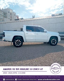 AMAROK V6 4X4 HIGHLINE 3.0 258cv AT – 2024