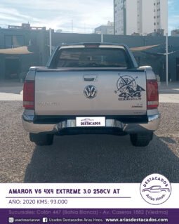 AMAROK V6 4X4 EXTREME 3.0 258cv AT – 2020 lleno