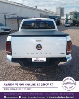 AMAROK V6 4X4 HIGHLINE 3.0 258cv AT – 2024 lleno