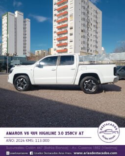 AMAROK V6 4X4 HIGHLINE 3.0 258cv AT – 2024 lleno