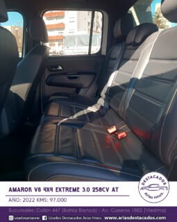 AMAROK V6 4X4 EXTREME 3.0 258cv AT – 2022 lleno