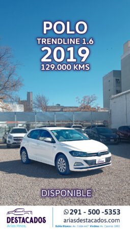 POLO TRENDLINE 1.6 5 PUERTAS – 2019 lleno